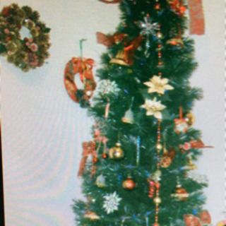 ファイバークリスマスツリー スリム 240cm