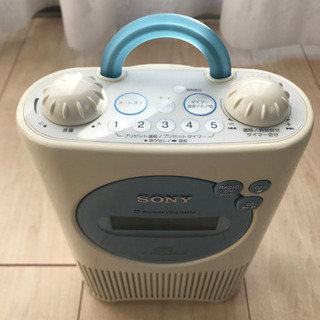 (中古)SONY TV/FM/AM CD PORTABLE RADIO