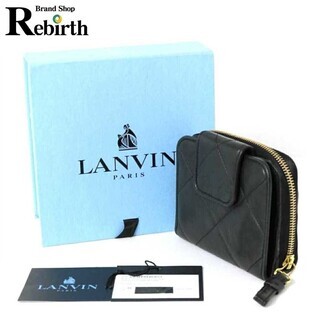 LANVIN/ランバン ラウンドファスナー 二つ折り財布 AW1...