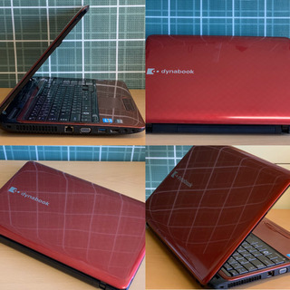 光沢キレイめ赤/Core i5/メモリ8G/SSD240G/Office