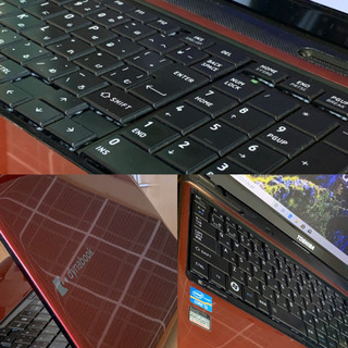 光沢キレイめ赤/Core i5/メモリ8G/SSD240G/Office