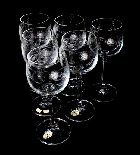 ボヘミアクリスタル タンブラー ワイングラス 9個セット NT ボヘミア