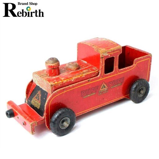 TRI-ANG イギリス製 木製 レトロカー PUFF 36cm NT