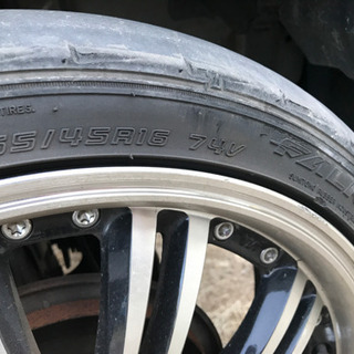 軽自動車 16インチ タイヤ付ホイール 4本セット