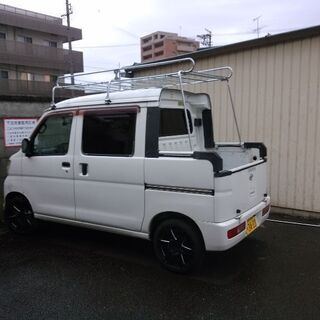 【💸交渉有り】軽バン ハイゼットカーゴやデッキバンにも付けられるルーフキャリア　中古
