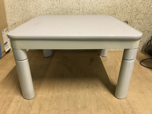 正方形 コタツ リバーシブル天板 脚折りたたみ可 幅60cm×奥行60cm×高さ37cm 炬燵 こたつ