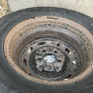 スタッドレス4本セット　ダンロップ WINTERMAX 215/70R15 日産エクストレイル純正ホイール