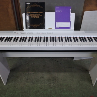 美品 YAMAHA ヤマハ 15年式 P-105WH 電子ピアノ...