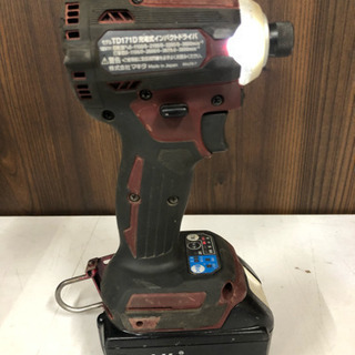 B3 　カード・PayPay利用可能☆動作確認済み♪ マキタ　充電式インパクトドライバーセット TD171DGX 　電動工具　動作確認済み