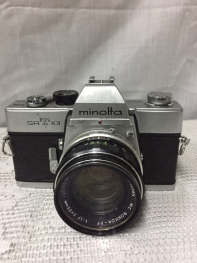 中古 MINOLTA SR T 101 フィルムカメラ⑫