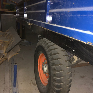 値下げ　農耕用　トラクター　トレーラー