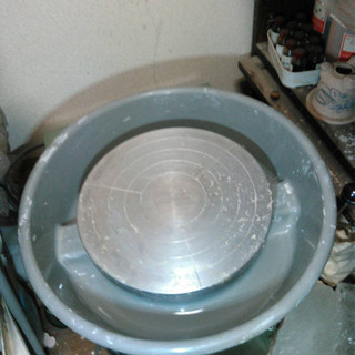 家庭用電源で使える陶芸窯と轆轤セット