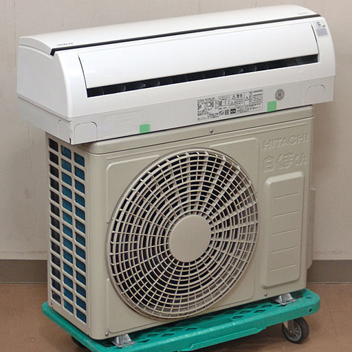 【取引完了】【取付工事費込】HITACHI【RAS-AC28F】日立 白くまくん ecoこれっきり自動運転 ステンレスフィルタールームエアコン 2.8kW おもに10畳用 R32冷媒 2016年製 中古品