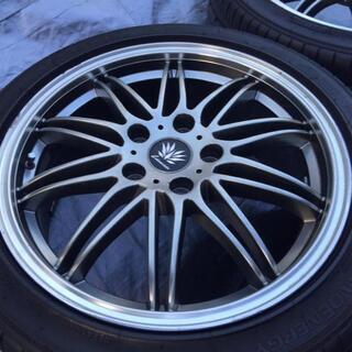 レアマイスター LEHRMEISTER 17インチ アルミホイール 215/45R/17 PCD 