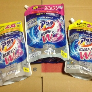 【大容量】アタックNeo 抗菌EX Wパワー 洗濯洗剤 濃縮液体...