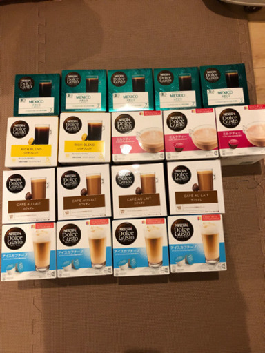 譲渡決まりました。お値段下げました！ネスレ ドルチェグスト お得なセット☆18箱！！