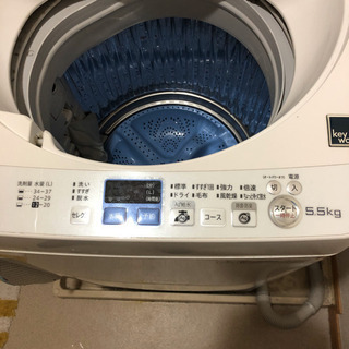 3か月間保証☆配達有り！15000円(税抜き）シャープ 6㎏ 全自動 洗濯機