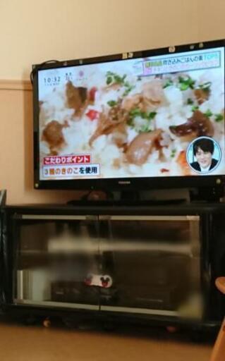 【決定】TOSHIBA 32型テレビ、台、レコーダー