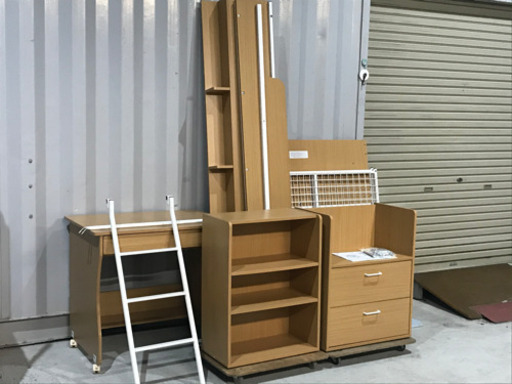 格安で ニトリ システムベッド デスク デニッシュs ロフトベッド 組立説明書有り 節約 Com 西神南のベッド ロフトベッド の中古あげます 譲ります ジモティーで不用品の処分