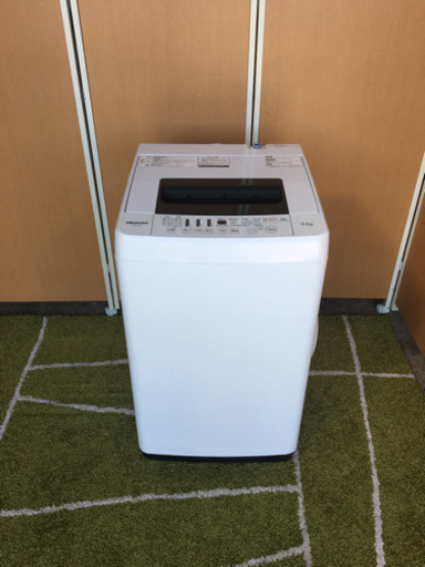 ☆まとめて値引き☆ハイセンス 4.5kg 全自動洗濯機 2016年製☆保証あり