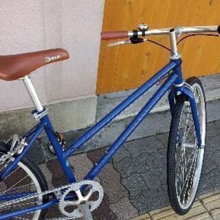 SAKURA Bike 26吋シングルスピードスポーツバイク(ブルー)