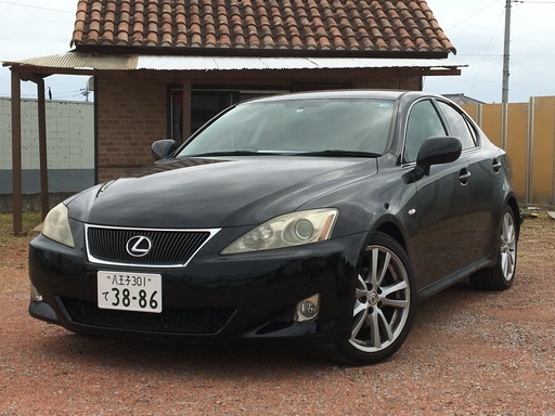 総額49.8万円LEXUSIS250R2/9レクサス黒ブラック (CRUEZ) 前橋のISの