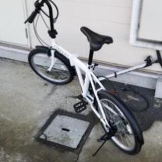 成約済】折りたたみ自転車、ライト、鍵付き。 【公式通販】