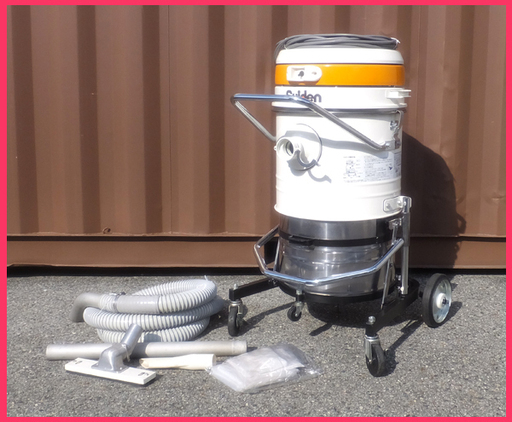 [K1026AY] 美品 Suiden スイデン 万能型掃除機 乾湿両用クリーナー スイクリーンEG 集じん機 SV-S3303EG 定価 319,500円 動作品