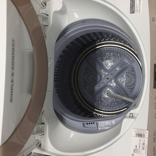 安心の一年間返金保証！SHARPの洗濯機です！