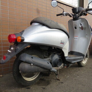 HONDA TODAY AF61 ホンダ トウディ 5606km シルバー 50cc エンジン実動