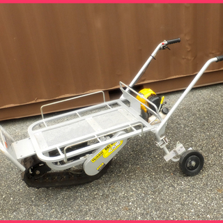 [K1024A引] Rabbit くろ助 RKI-80 4DX 最大積載80kg クローラー運搬車 補助車輪付き マキタ沼津 動作品 引取り限定で！