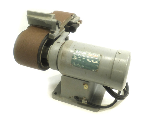 [K1026BY] 日立工機 100mm ベルトグラインダー BG-100 動作品 電動工具 大工道具 K1026BY] 日立工機 100mm ベルトグラインダー BG-100 動作品 電動工具