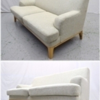 ◆【Franc franc】フランフラン◆WOLKE　SOFA・ボルケソファ◆カバーリングタイプ◆2人掛けソファ　ラブソファ　2Pソファ ◇【Franc franc】フランフラン◇WOLKE SOFA・ボルケソファ◇カバー