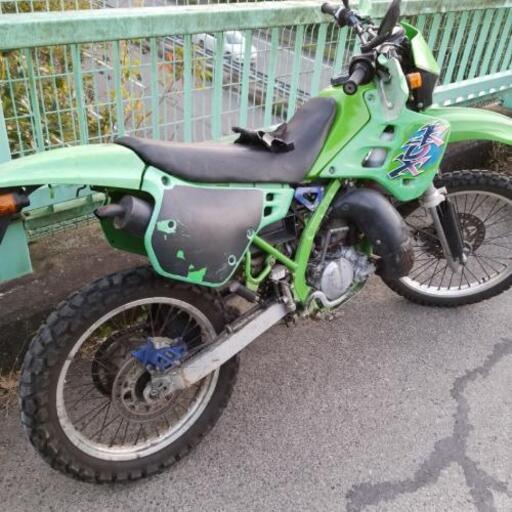 カワサキKDX 125 2サイクル　自賠責保険3年8月まで カワサキKDX 125 2サイクル 自賠責保険3年8月まで