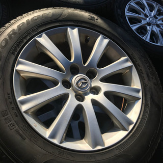 マツダアルミホイール付きスタッドレスタイヤ★225/65/17★