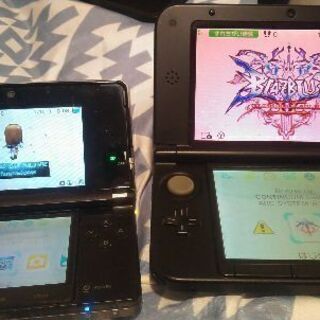 3DS、3DSLL二個セット！4本ソフト付き！