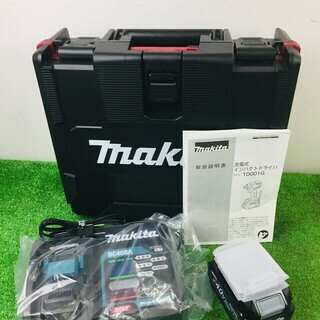 マキタ TD001GRDXB インパクトドライバー 【リライズ野田愛宕店 