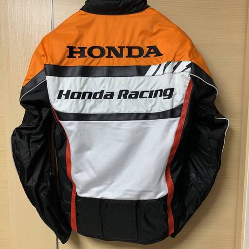 【未使用品】Honda（ホンダ）グラフィックメッシュブルゾン「TN-X33」レプソルオレンジ・Sサイズ