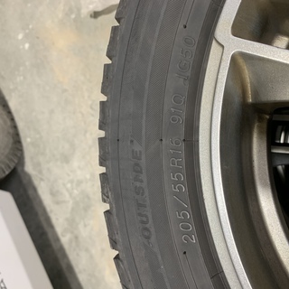 スタッドレスタイヤ　YOKOHAMA iceGUARD ig50PLUS 205/55R16　4本セット