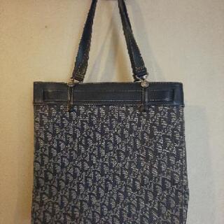 値下げ‼️希少！Christian Dior
バッグ トロッター 
青
