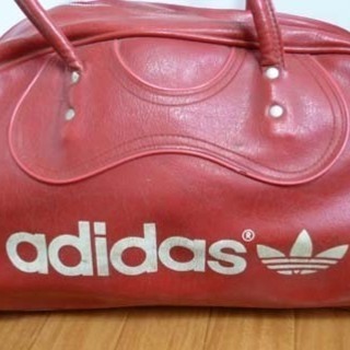 レトロ Adidas アディダス ミニボストン バッグ 赤 レッド レザー 可愛い ファンキーコング 札幌のバッグ ハンドバッグ の中古あげます 譲ります ジモティーで不用品の処分