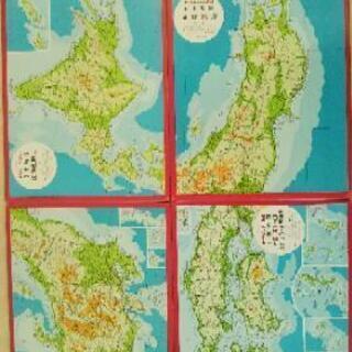 知育 日本地図 パズル 4枚セット