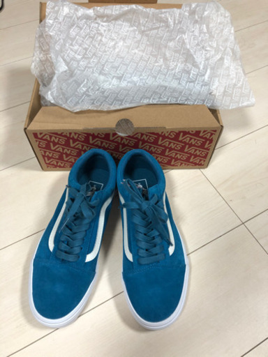 その他 vans old skool blue 25cm