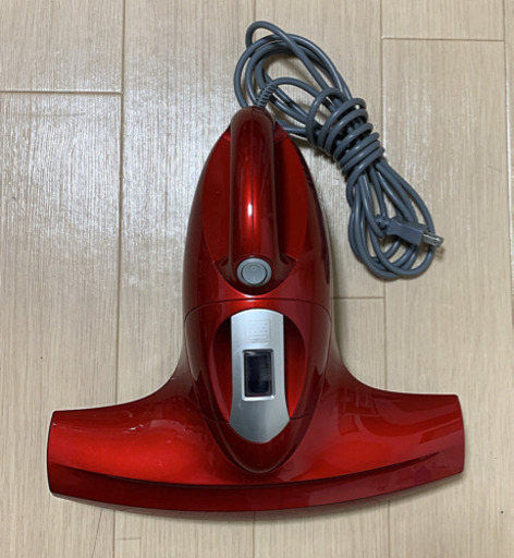 【美品】布団用掃除機 ハンディクリーナー オンライン生活 LSJ-601 ダニ ほこり 花粉 PM2.5 対策 高速ブラシ
