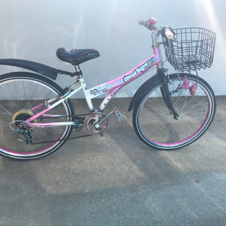 子供用自転車　女の子　24インチ　マウンテンバイク