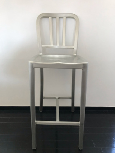 アルミチェア navy chair ヴィンテージ インダストリアル アメリカ製 海軍 US バースツール 検索用 emeco エメコ  スタルク