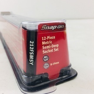値下げしました！ Snap-on セミディープソケットセット 212FSMSY【リライズ野田愛宕店】【店頭取引限定】【未使用展示品】1点限り早い者勝ち！
