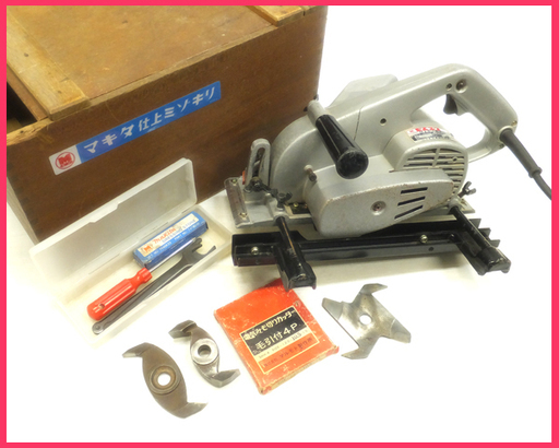 [K1106L] マキタ makita 仕上ミゾキリ 3800N 替刃付 動作品 電動工具 大工道具