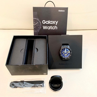 《現在最新》【美品】GALAXY Watch 42mm ミッドナイトブラック