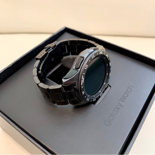 《現在最新》【美品】GALAXY Watch 42mm ミッドナイトブラック